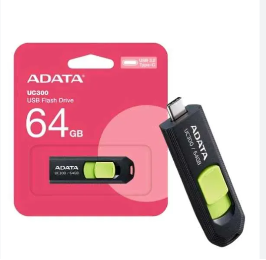 ADATA LLAVE 64GB TIPO C 3.2 NEGRA