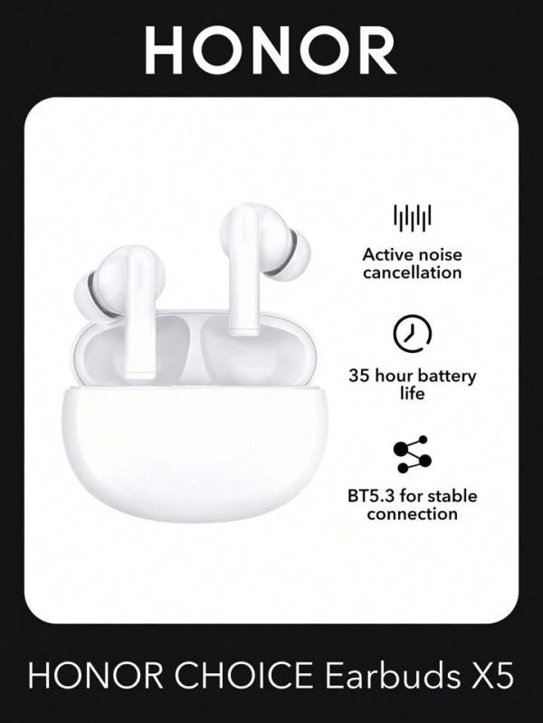 AUDIFONOS HONOR CHOICE EARBUDS X5 WHITE