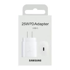SAMSUNG CUBO TIPO C 25W EP-T2510 -BLANCO ORIGINAL