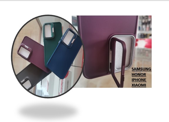 ESTUCHE IPH 15 PRO  MAX CON STAND