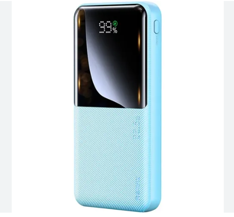 BATERIA PORTATIL REMAX PD+QC RPP-622 10.000MAH 20W+22.5W SUPER CARGA CELESTE