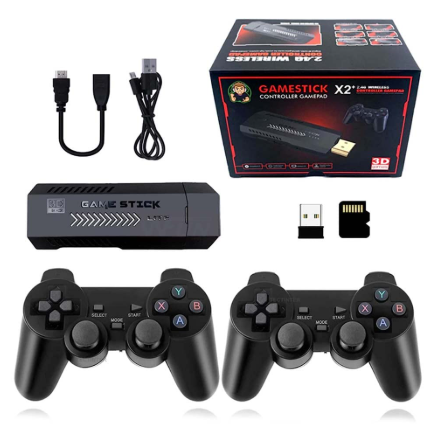 GAME STICK X2 GAMEPAD + CONTROL HDMI EMUELEC 4.3