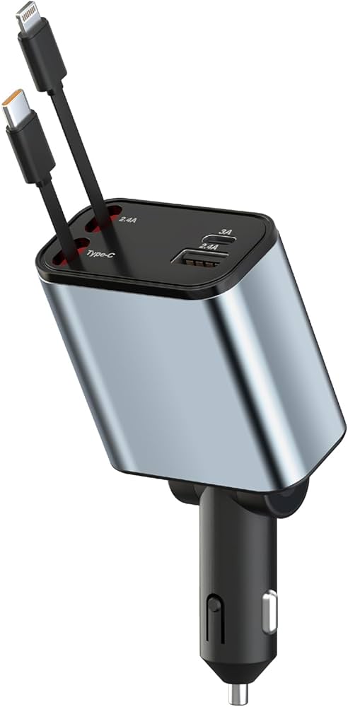 CARGADOR CARRO 4 EN 1 66W C1