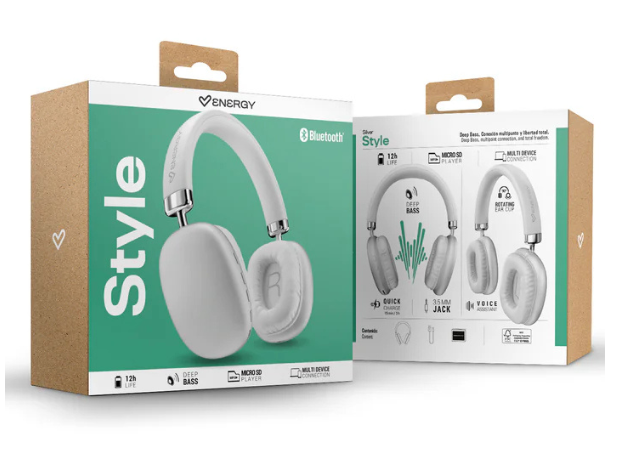 ENERGY SISTEM AUDIF BT DIADEMA STYLE HEADPHONES BLANCO
