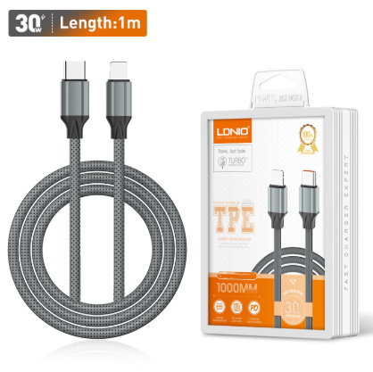 CABLE LDNIO LC441C TIPO C A C 1M BLANCO